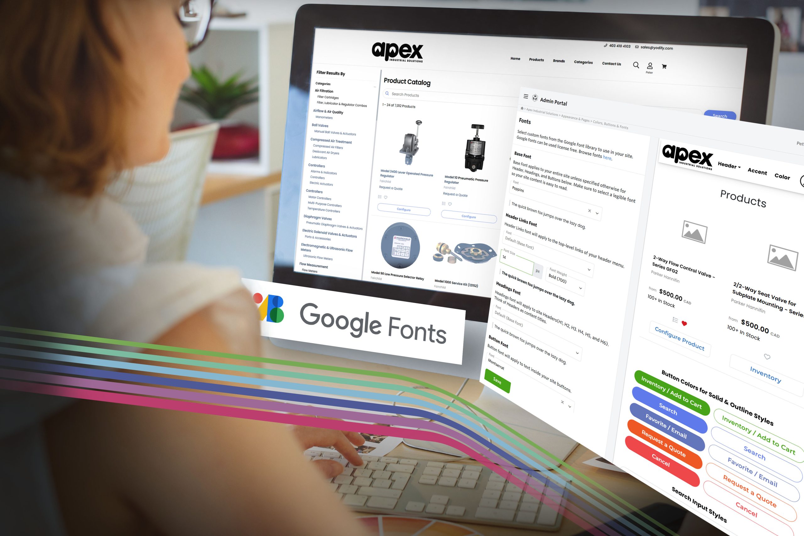 Yodify has made it easy to deploy your favorite Google Fonts on your site.